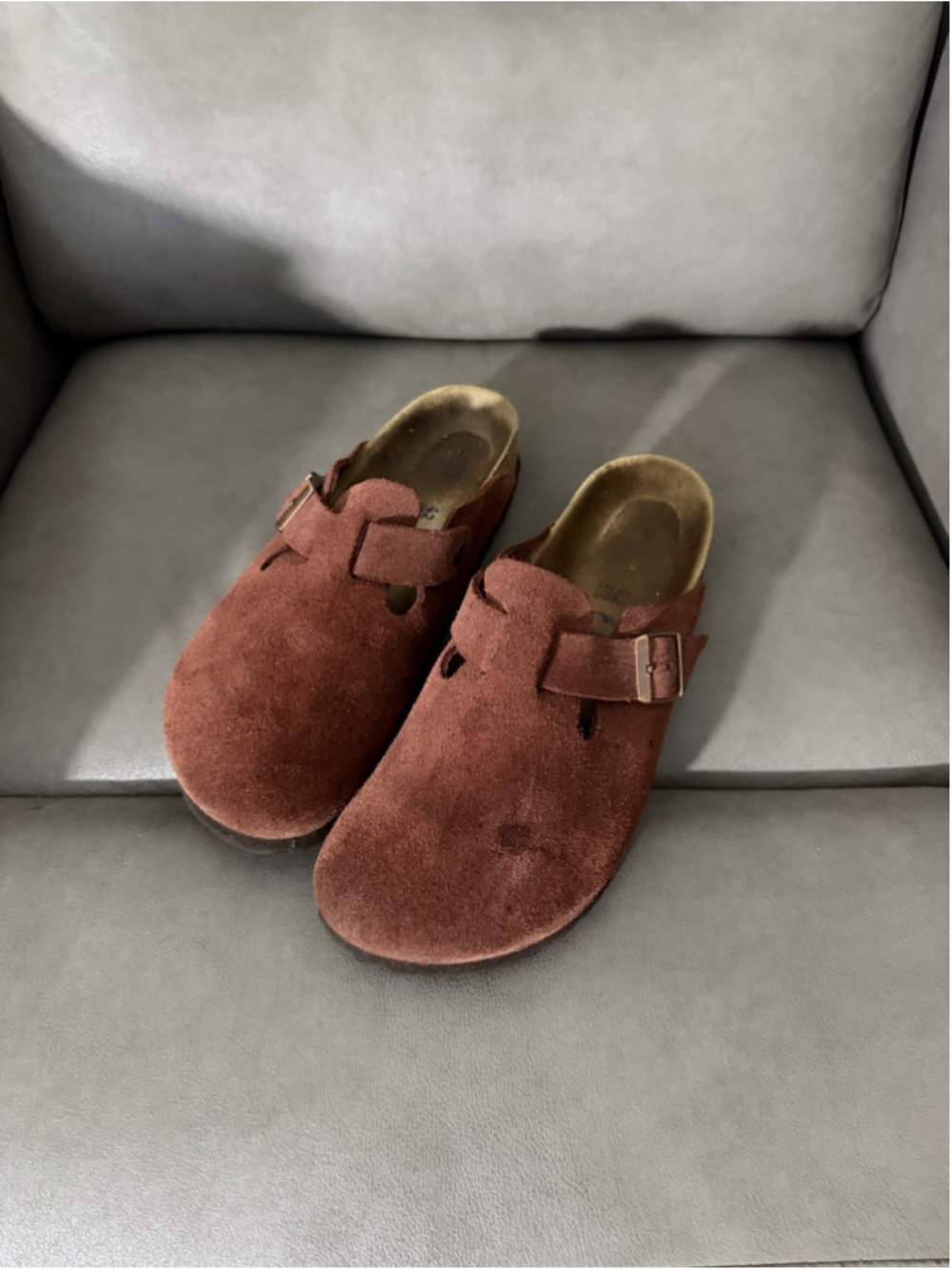 BIRKENSTOCK BOSTON CLOGS RED SIZE 42 EU 9 US M 10 US W SLIP ON SHOES